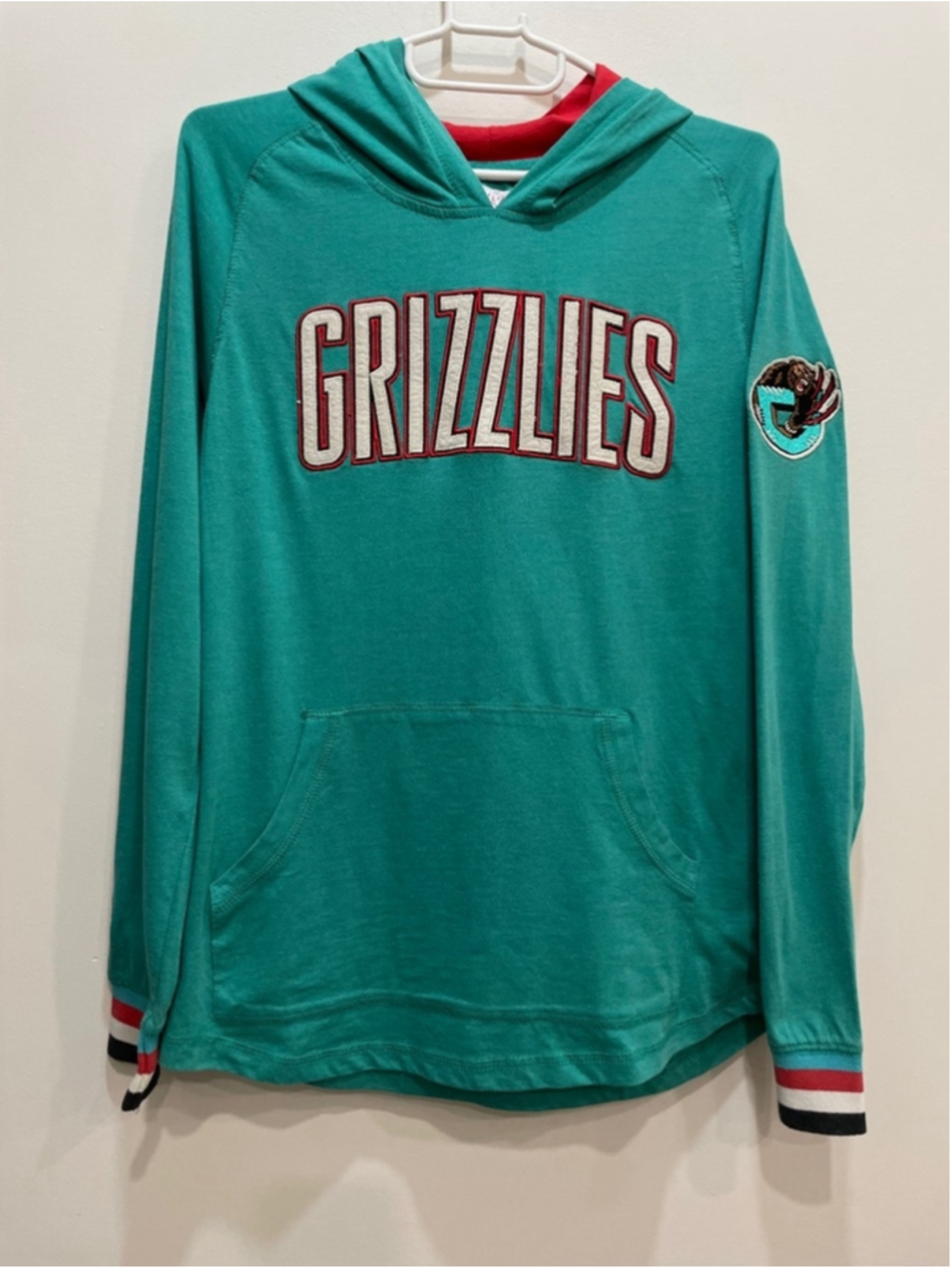 Mitchell & Ness Vancouver Grizzlies Hardwood Classics Boys Hoodie L Basketball